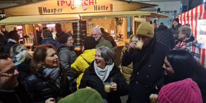 Bild zweigt die Hasper Punschütte 2024